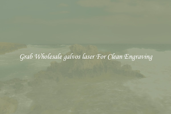 Grab Wholesale galvos laser For Clean Engraving