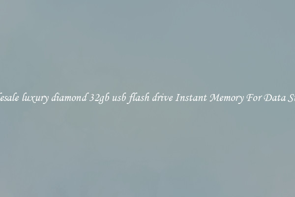 Wholesale luxury diamond 32gb usb flash drive Instant Memory For Data Storage