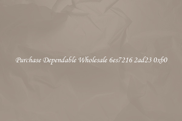 Purchase Dependable Wholesale 6es7216 2ad23 0xb0