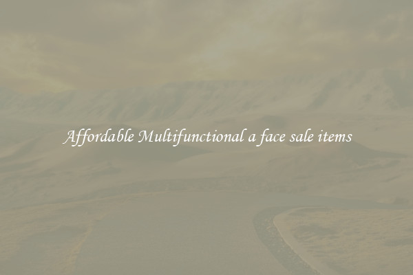 Affordable Multifunctional a face sale items