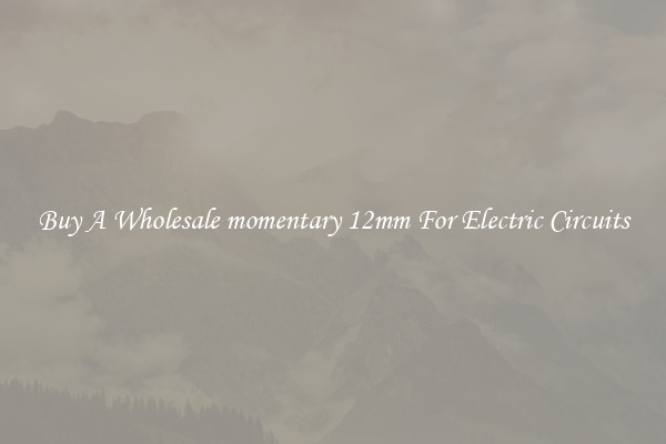 Buy A Wholesale momentary 12mm For Electric Circuits