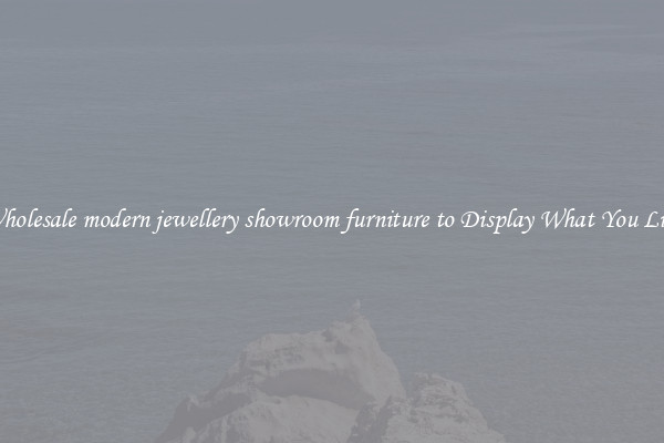 Wholesale modern jewellery showroom furniture to Display What You Like