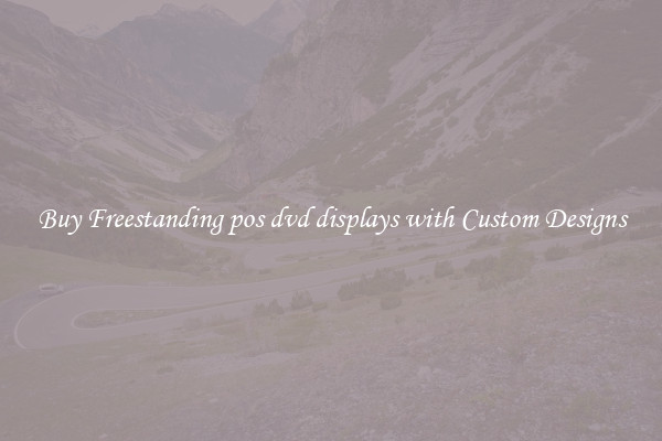 Buy Freestanding pos dvd displays with Custom Designs